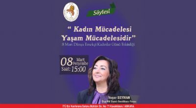 Kadın mücadelesi yaşam mücadelesidir