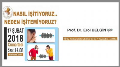 Prof. Dr. Erol Belgin | Nasıl işitiyoruz, Neden işitemiyoruz?