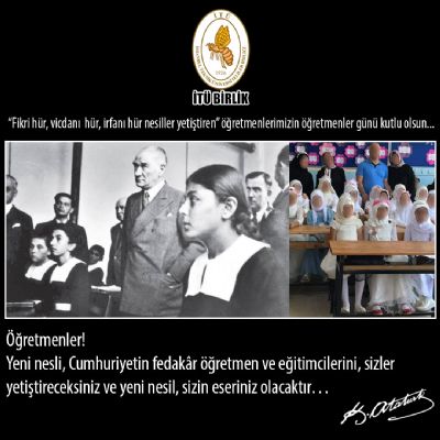 Tüm öğretmenlerimizin öğretmenler günü kutlu olsun